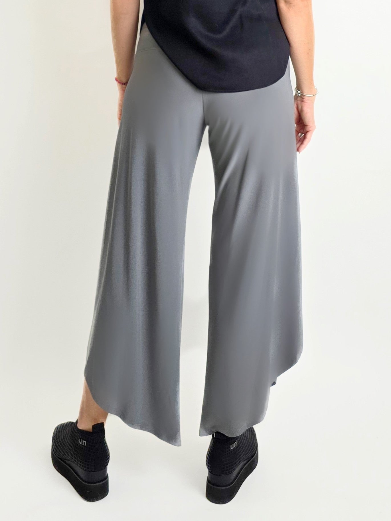 Focus by JJ - Asymmetrical Hem Wrapped Pant