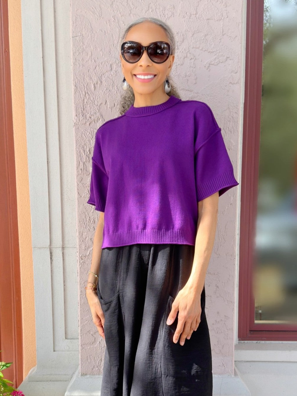 Glam - Relaxed SS Sweater