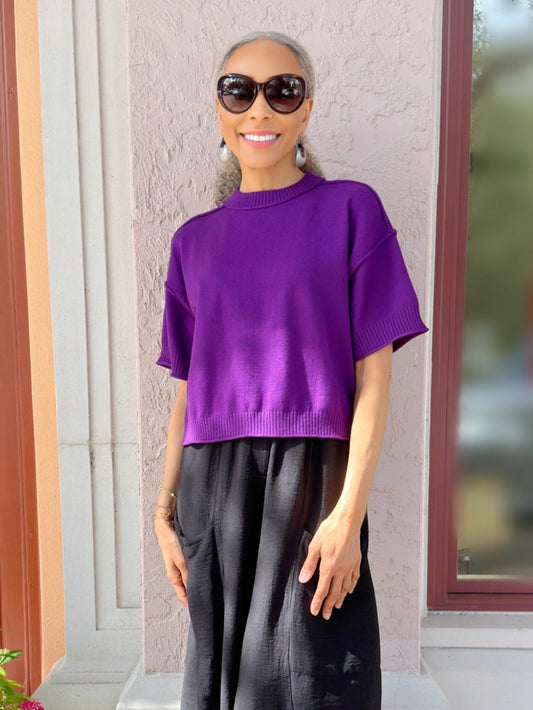 Glam - Relaxed SS Sweater