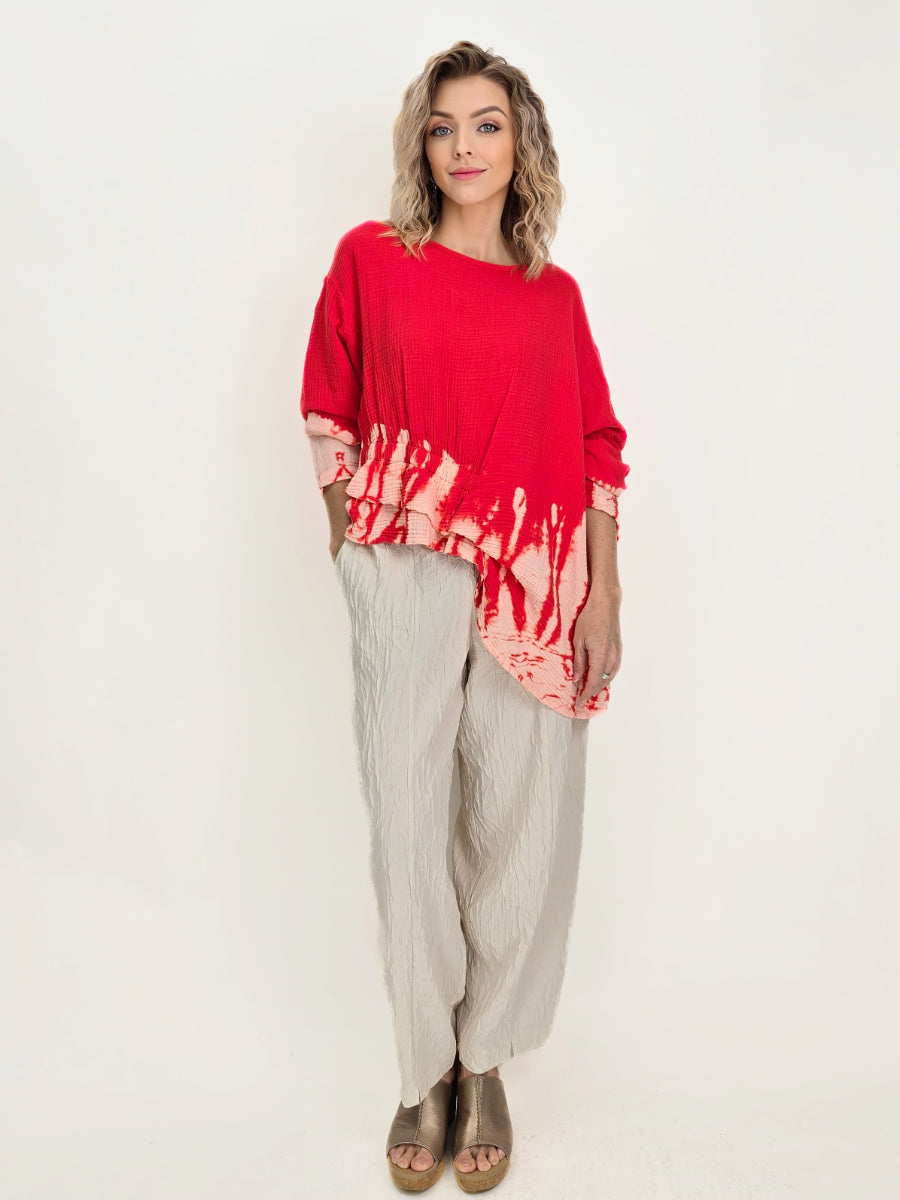 Dress to Kill- Elastic Pull L/S Top