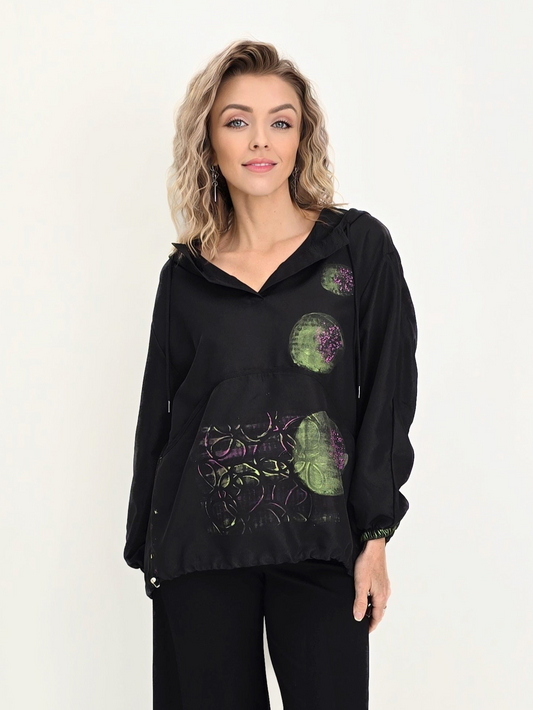 Narenee Designs- 3 Moon Hoody Top