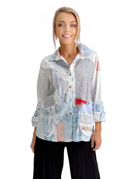 Reimagine Collection- Tatiana Palnitska Shirt