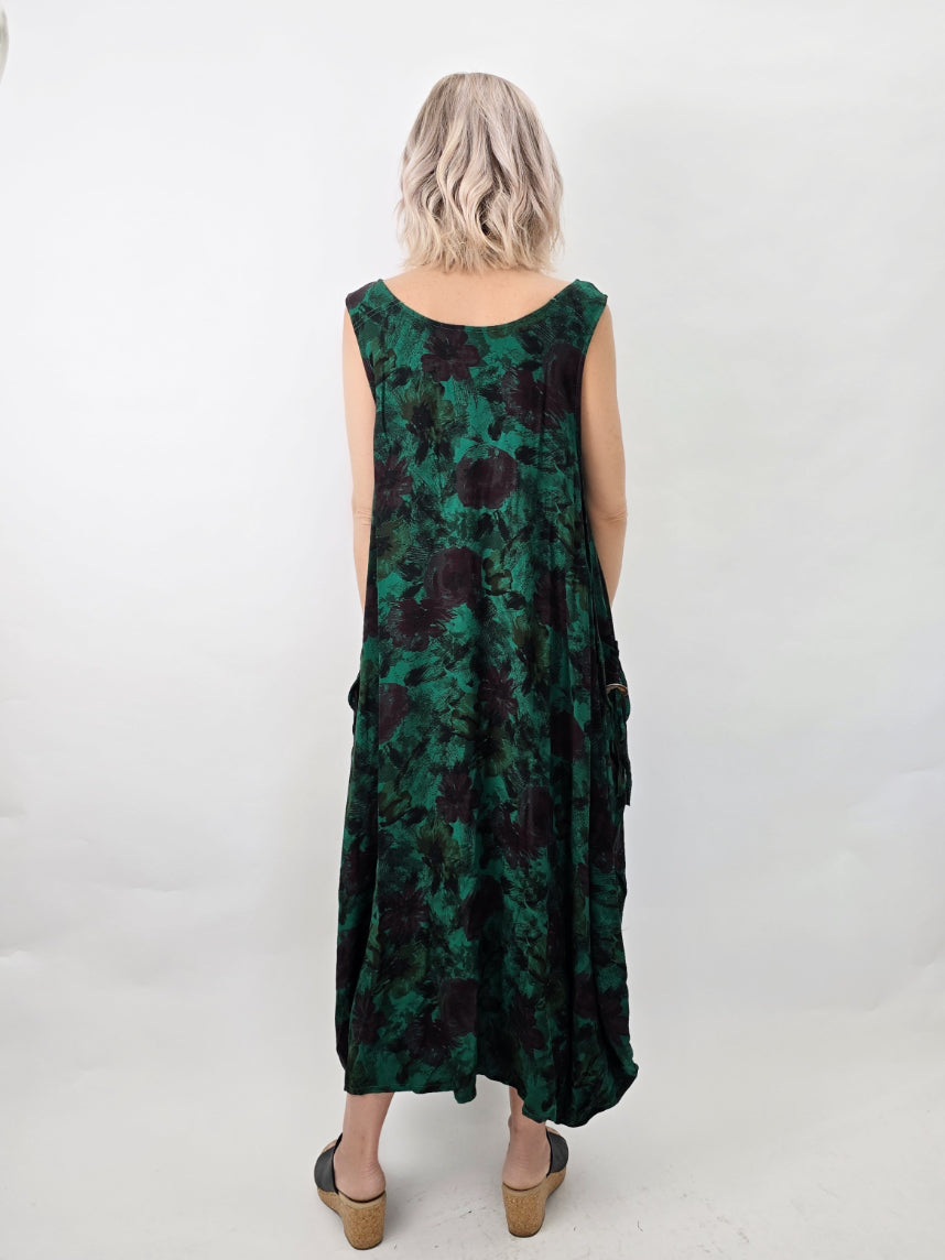 Los Banditos - Batik Patterned Maxi Dress