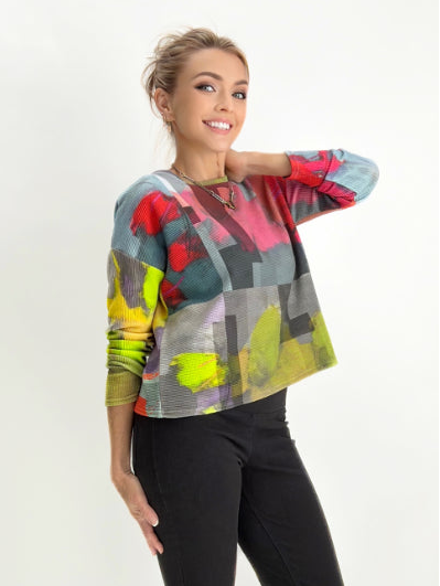 Andrea Geer-  Cropped Thermal Top