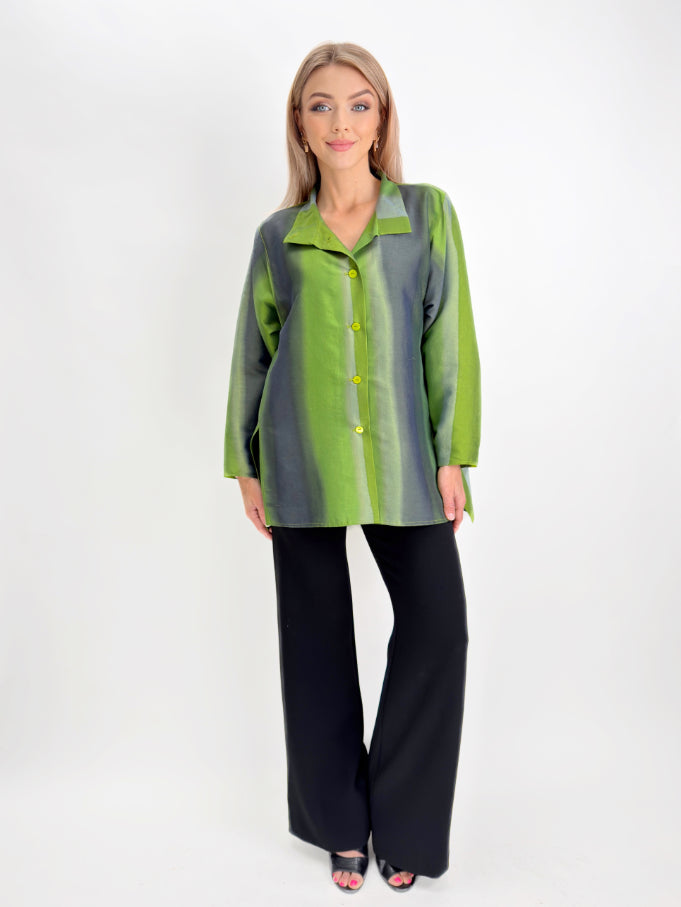 Kay Chapman- Dupioni Silk Issey Shirt