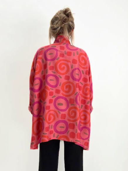 Kay Chapman- Dupioni Silk Issey Shirt