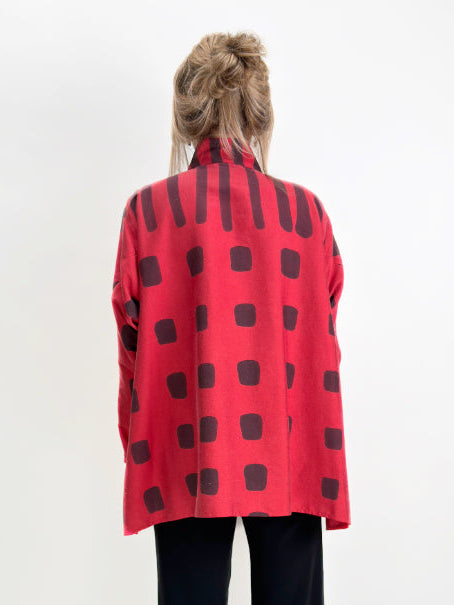 Kay Chapman- Dupioni Silk Issey Shirt