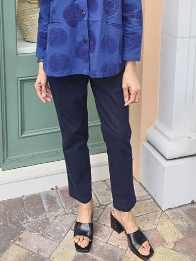 Robell Trouser- Bella 09 Ankle/ Dark Denim