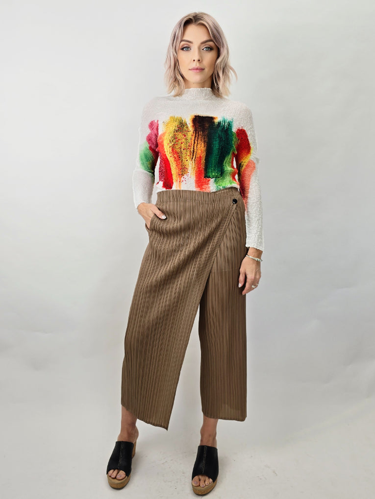 Mia Collection- Wrap Pant