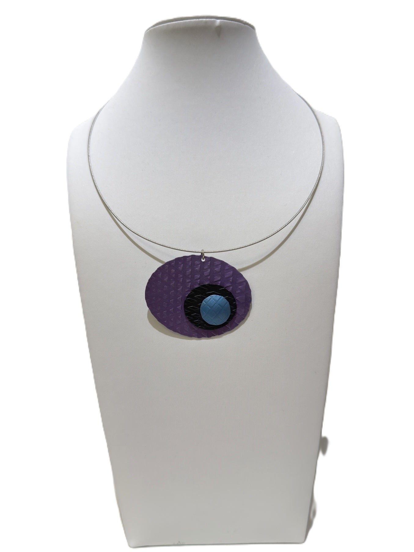 Q3 Art Inc. - Orb Necklace /Purple