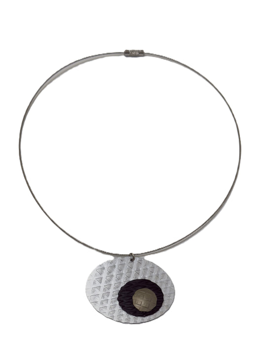 Q3 Art Inc. - Orb Necklace/ White