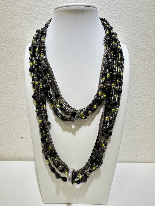 Susan Green- Hematite Necklace