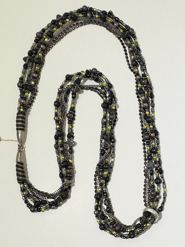 Susan Green- Hematite Necklace