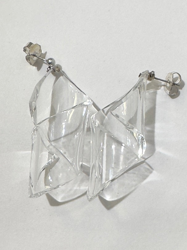 Laurent Guillot-Lucite Earrings