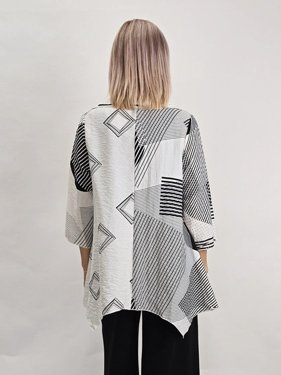 Radzoli - Printed Jacket/Blouse