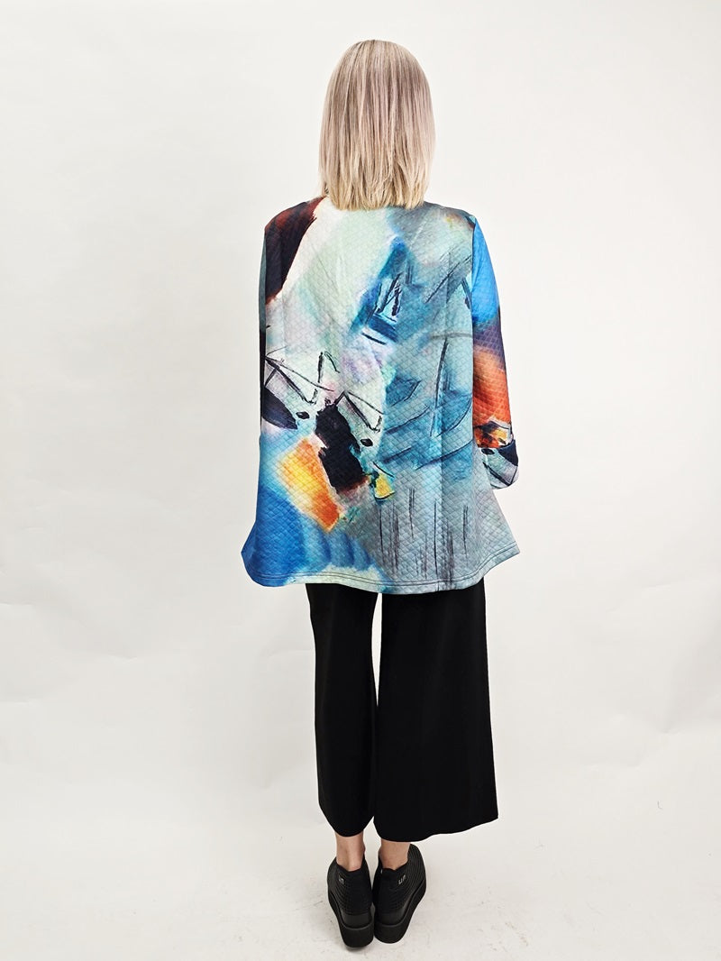 Radzoli - Abstract Printed Jacket