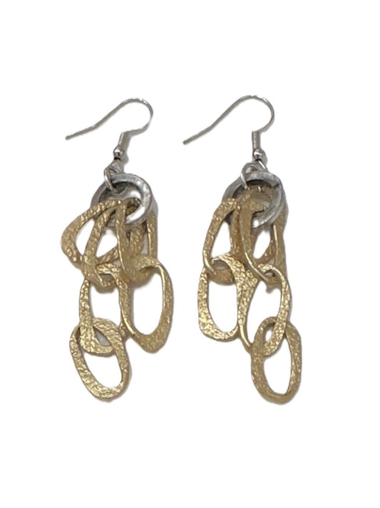 NSerena Jewelry-Gold Links Earrings