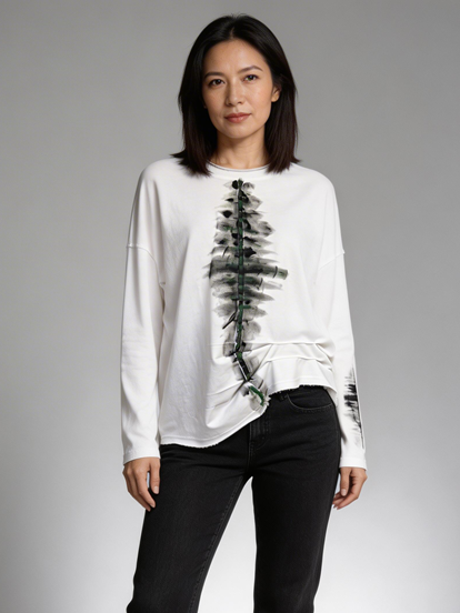 Narenee Designs- Bamboo Ink Tee