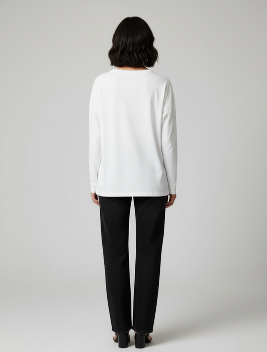 Narenee Designs- Violet Whisper Tee