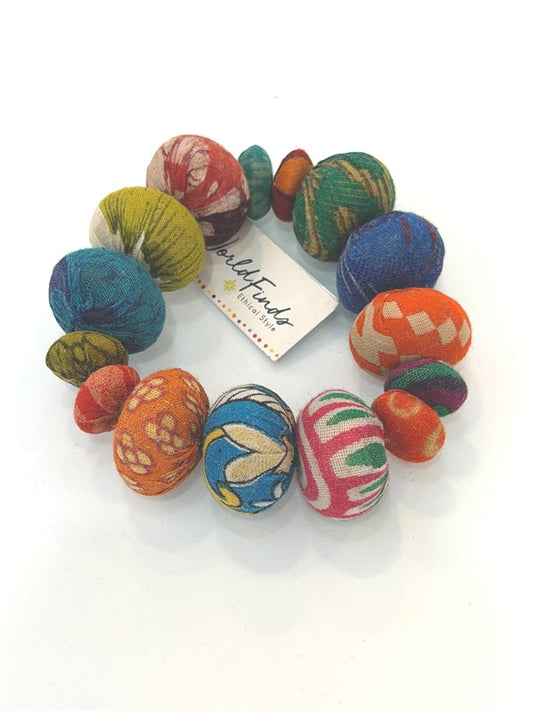 WorldFinds - Kantha Coterie Bracelet