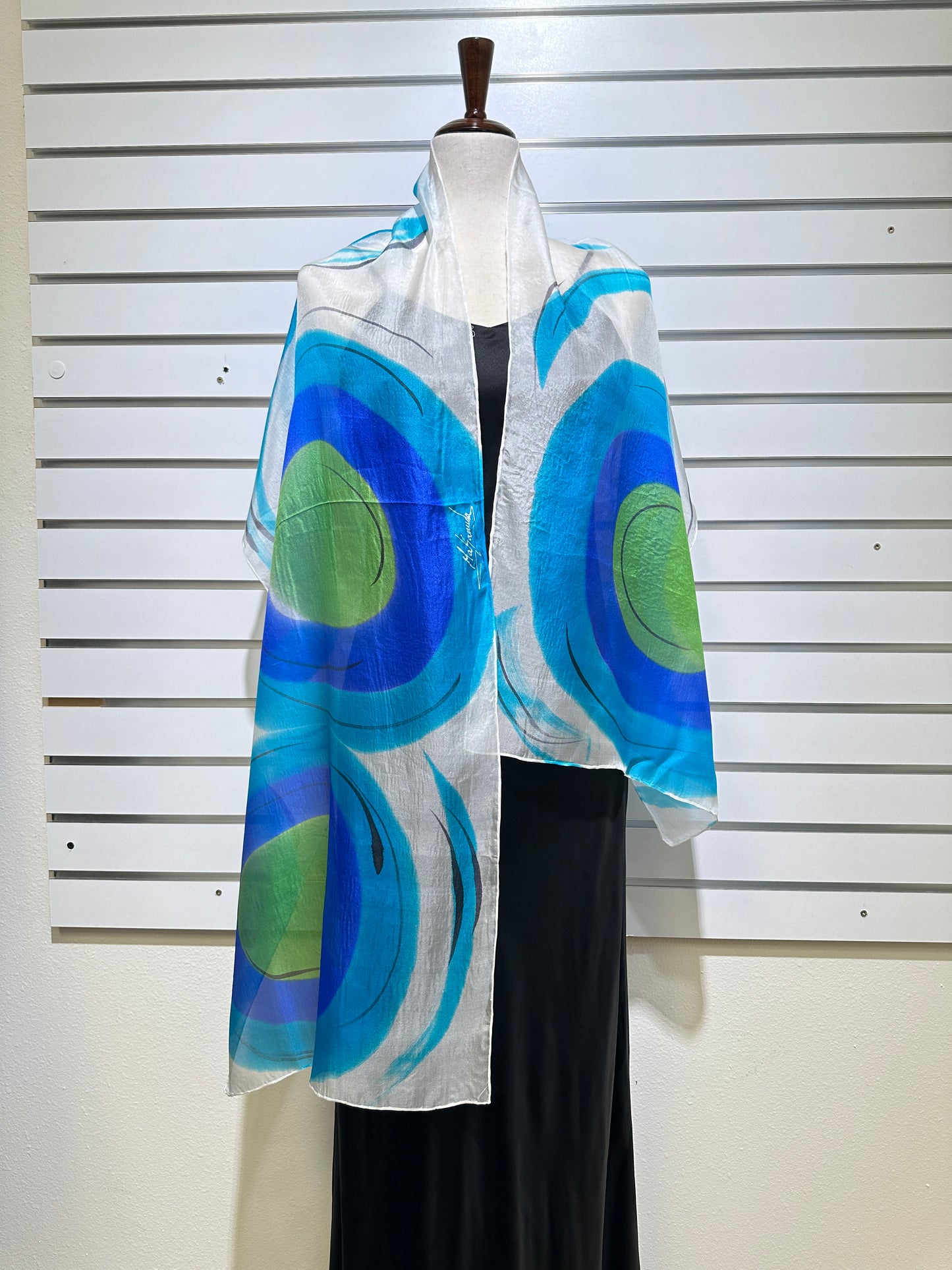 Makanuda - Circles silk scarf