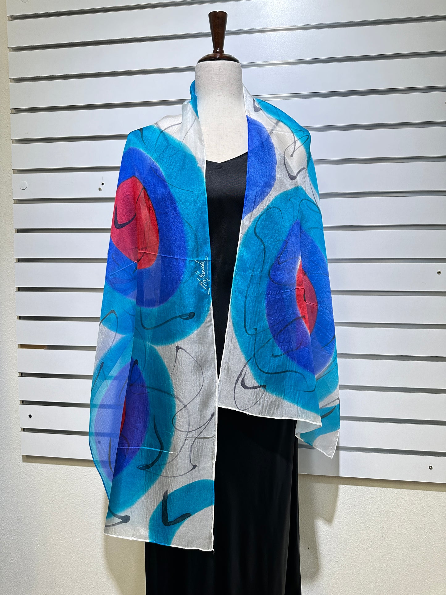 Makanuda - Circles silk scarf