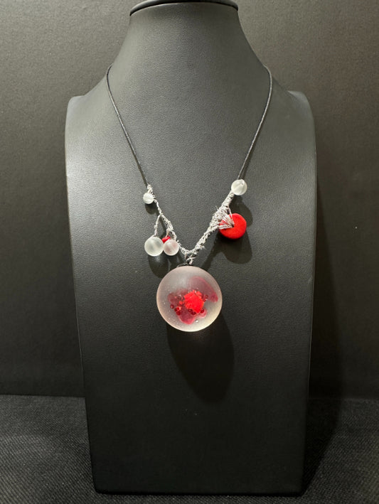 Tatiana Palnitska Jewelry- Necklace- Red Collection