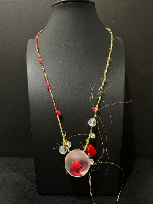 Tatiana Palnitska Jewelry- Necklace- Red Collection