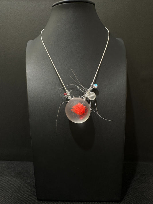 Tatiana Palnitska Jewelry- Necklace- Red Collection