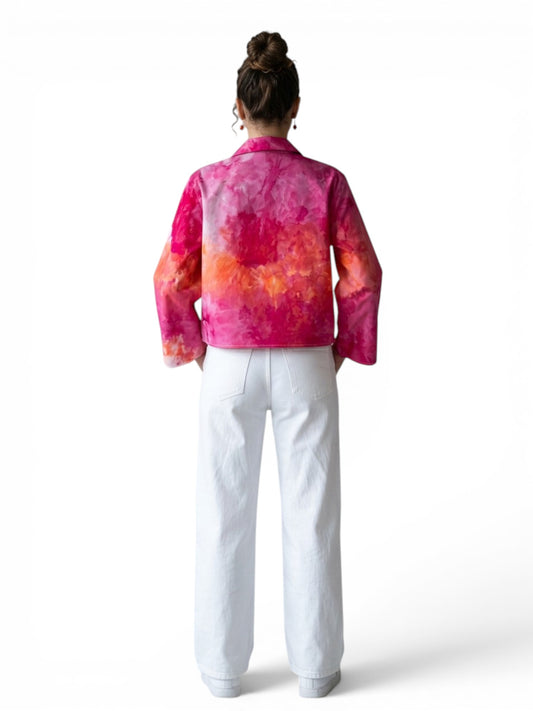 Narenee Designs- Sunset Glow Ice-Dye Shirt