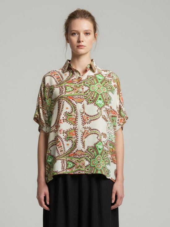 Reimagine Collection- Dress to Kill/ Cross back Cappy Shirt