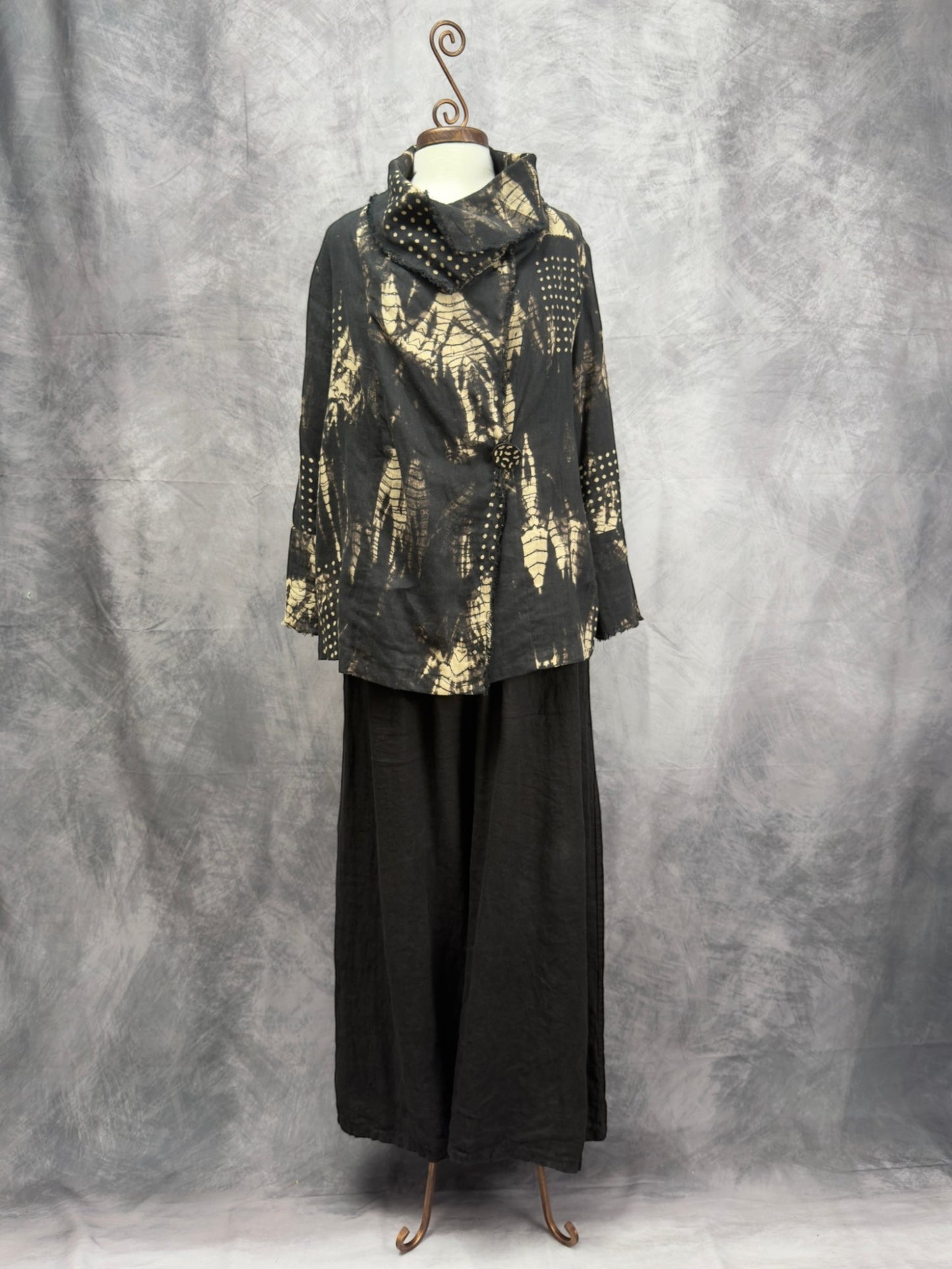 Reimagine Collection- Catherine Bacon/ Linen Jacket