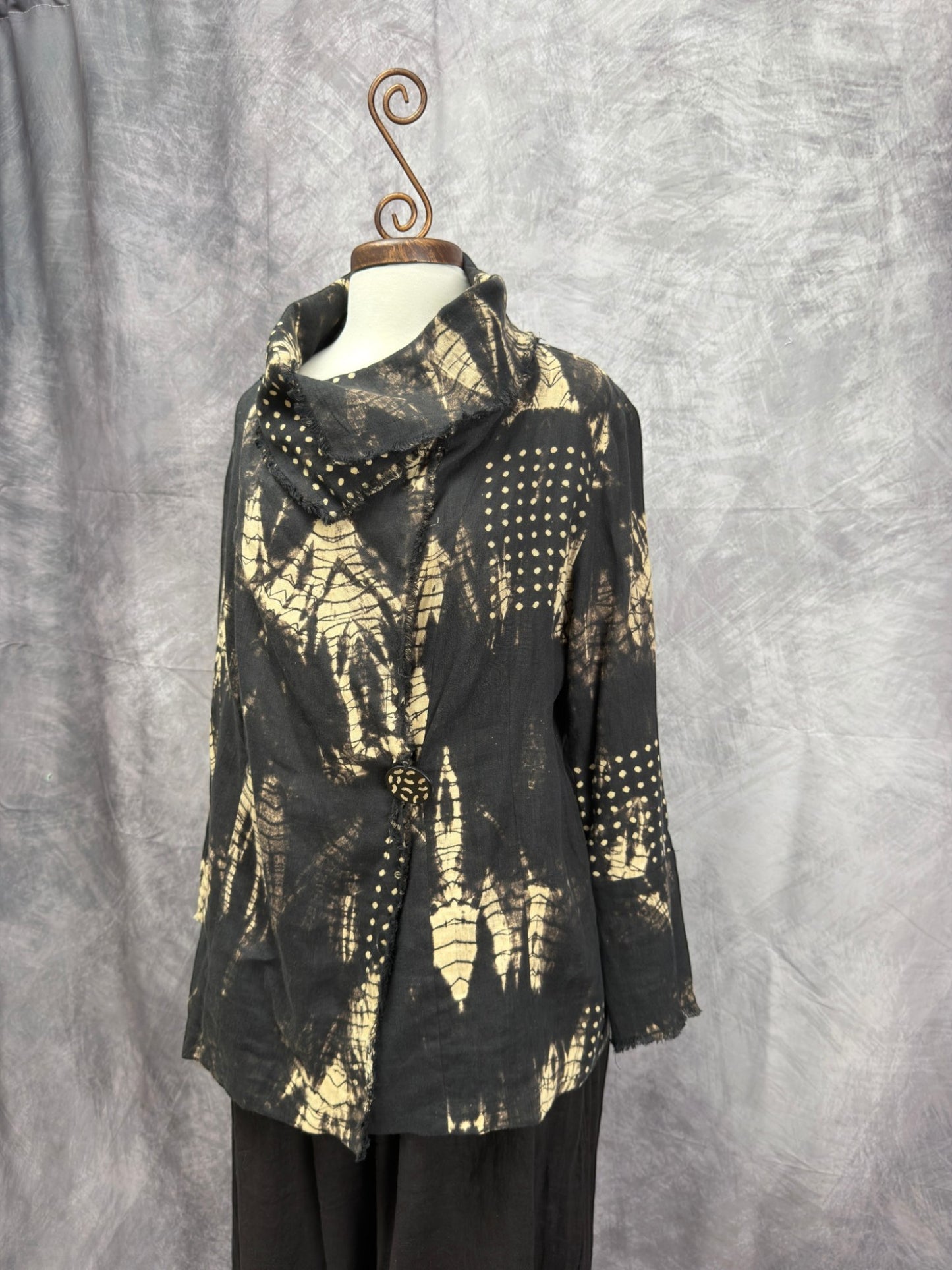 Reimagine Collection- Catherine Bacon/ Linen Jacket