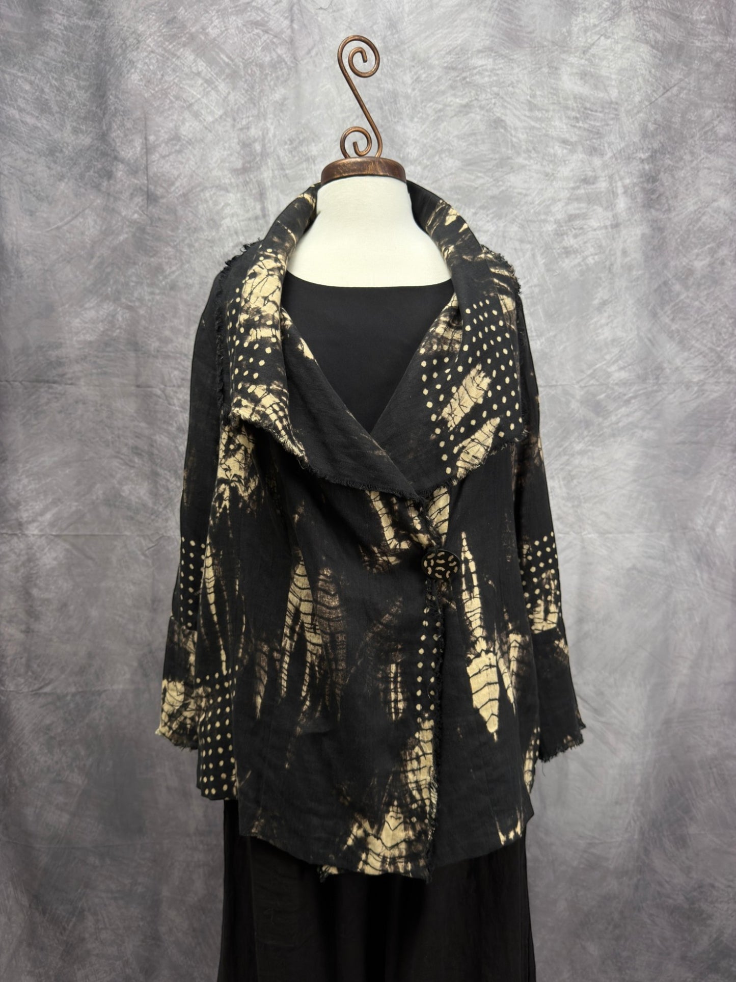 Reimagine Collection- Catherine Bacon/ Linen Jacket