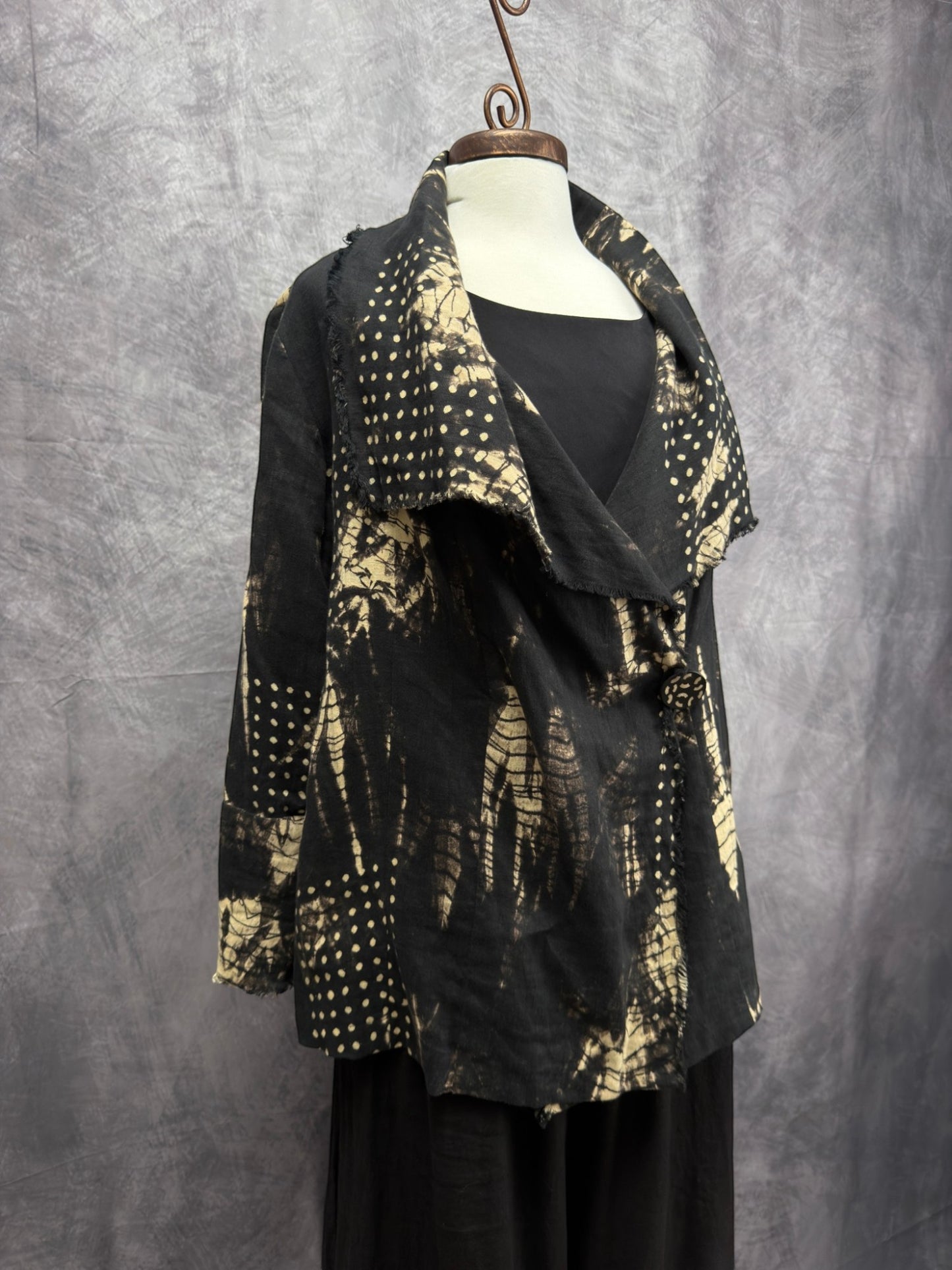 Reimagine Collection- Catherine Bacon/ Linen Jacket