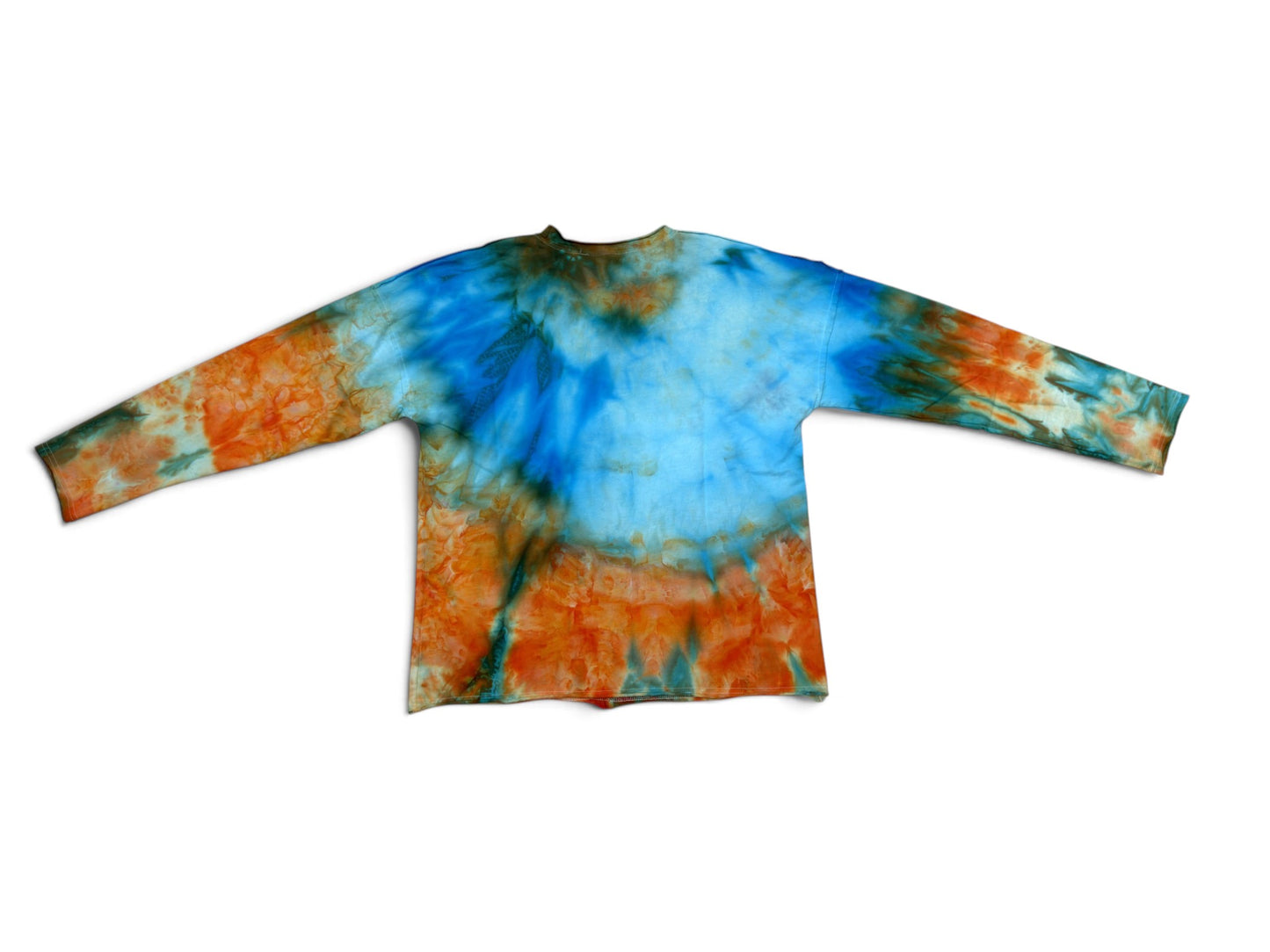 Narenee Designs- Coastal Flame Ice-Dye Tee