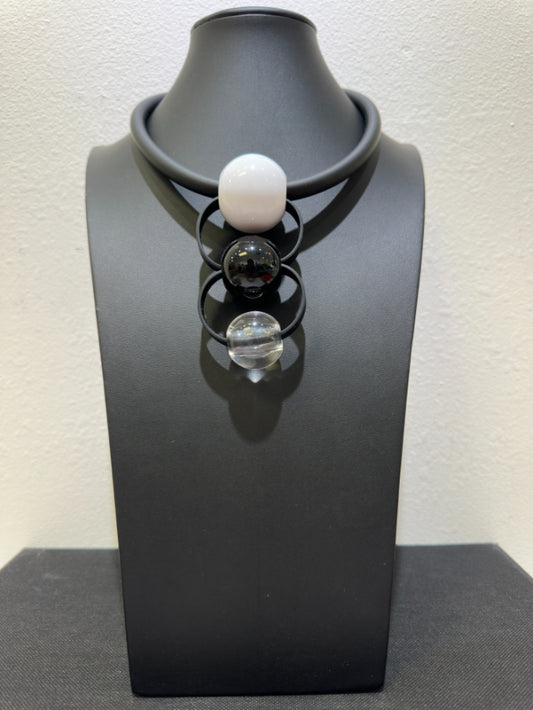 Samuel Coraux - Black Trio Necklace