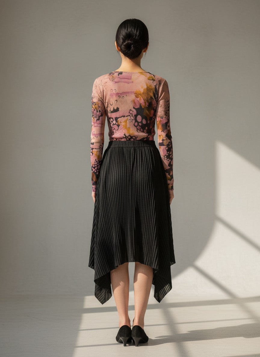 Reimagine Collection- Issey Miyaki Pleats Please Skirt