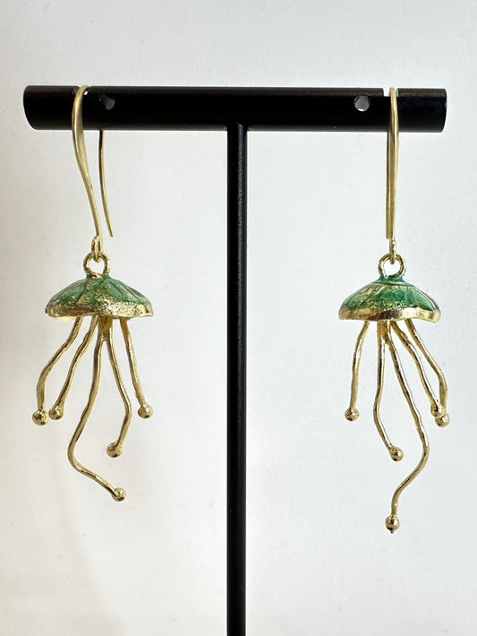 Kalliope Jewelry- Jellyfish Earrings