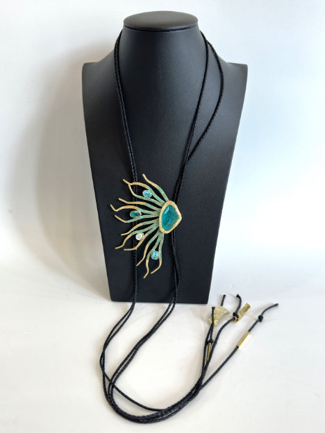 Kalliope Jewelry- Long Crannier Necklace