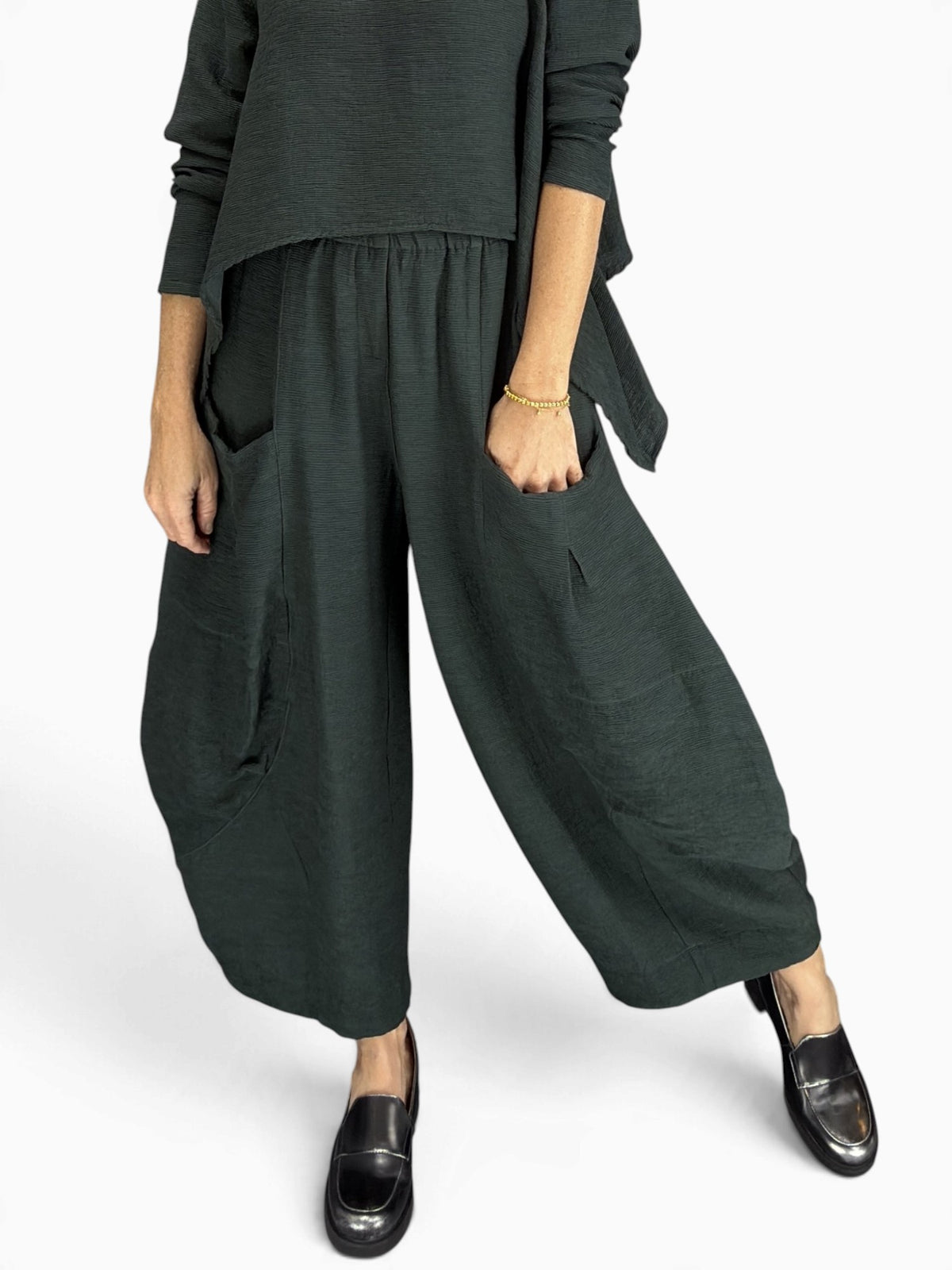 Eleven Stitch- Double Pockets Pant/ Konbu