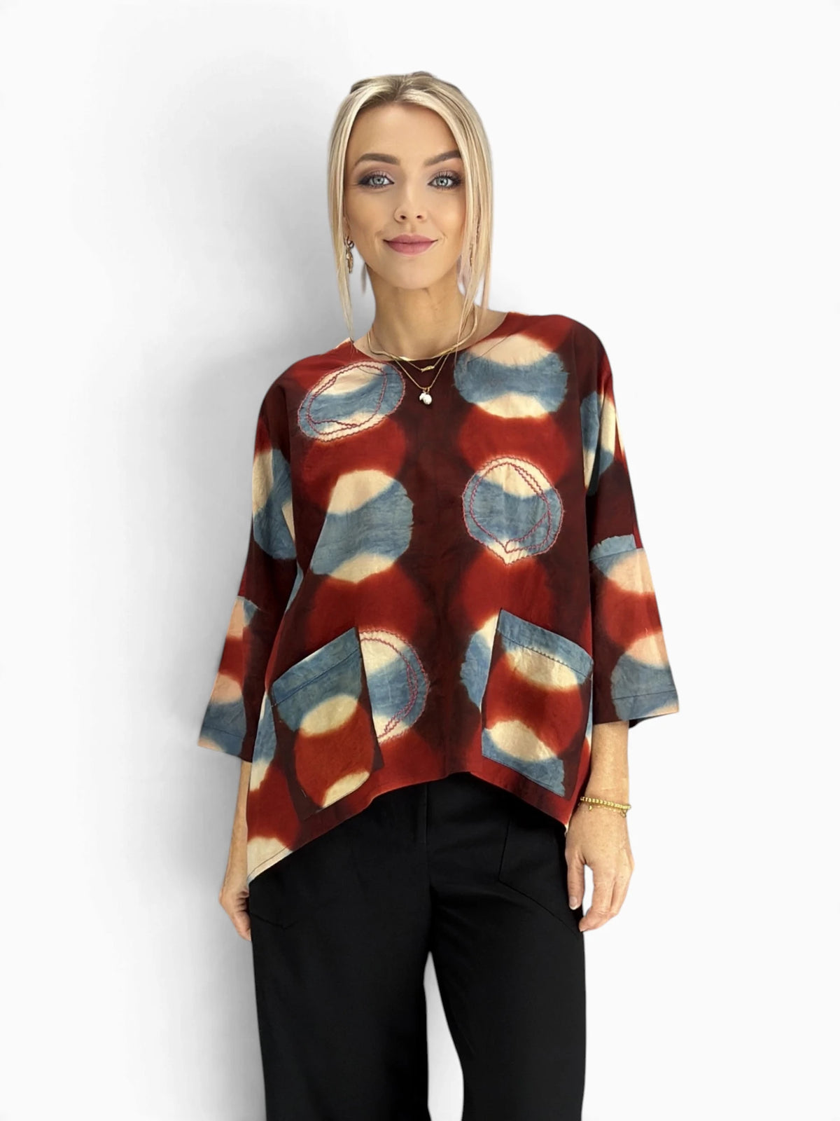 Handwork of India - Rimsha Popover Swing Top