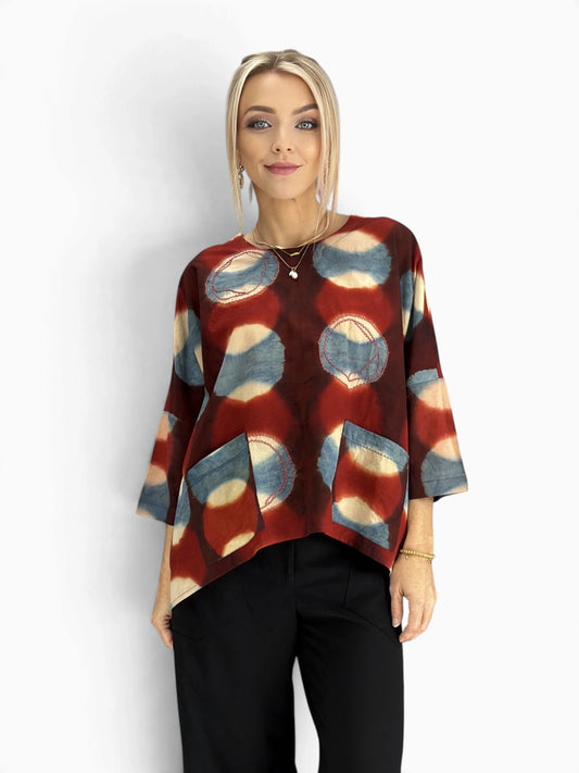 Handwork of India - Rimsha Popover Swing Top