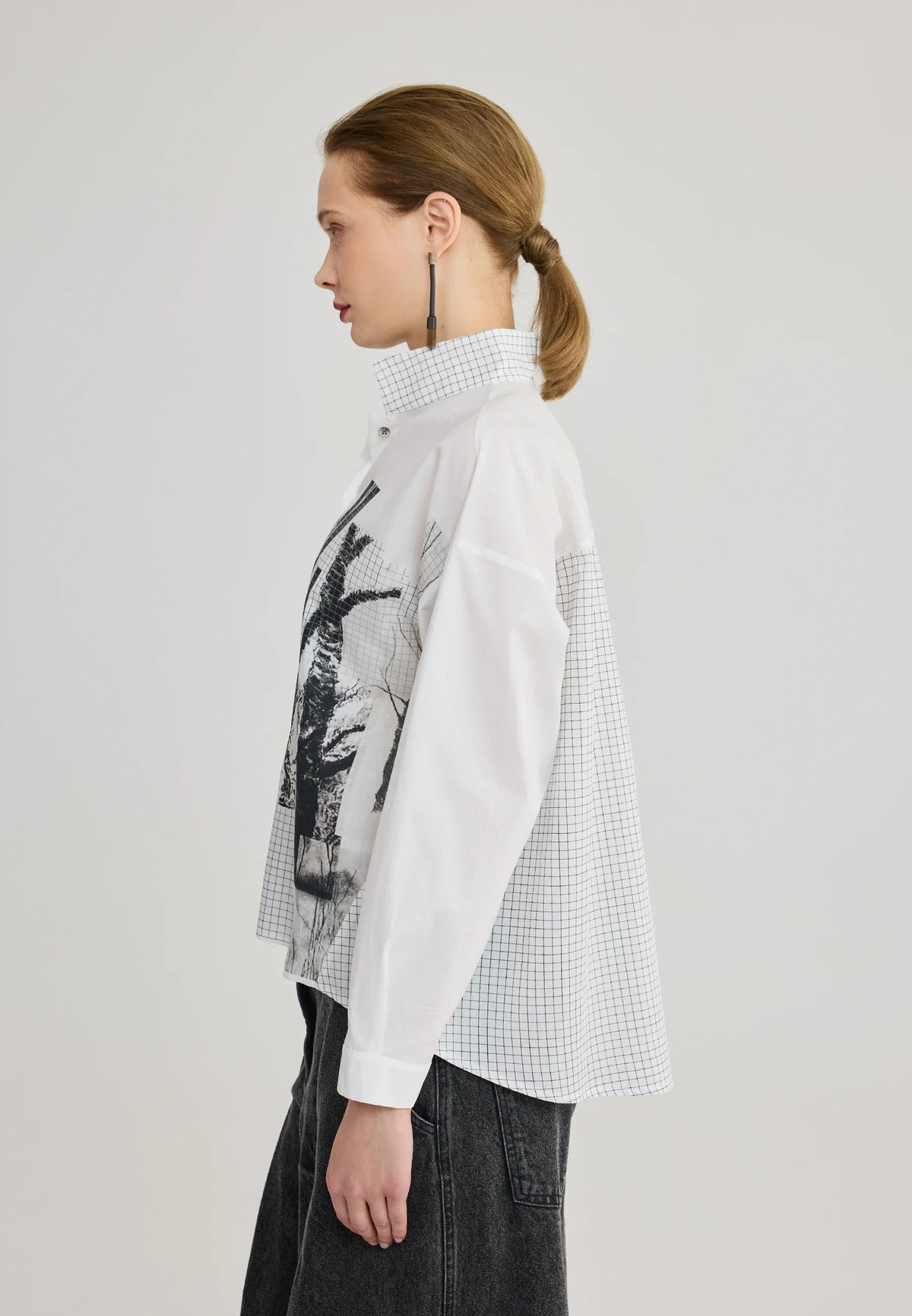 LUUKAA- SHILOH Printed Cotton Shirt