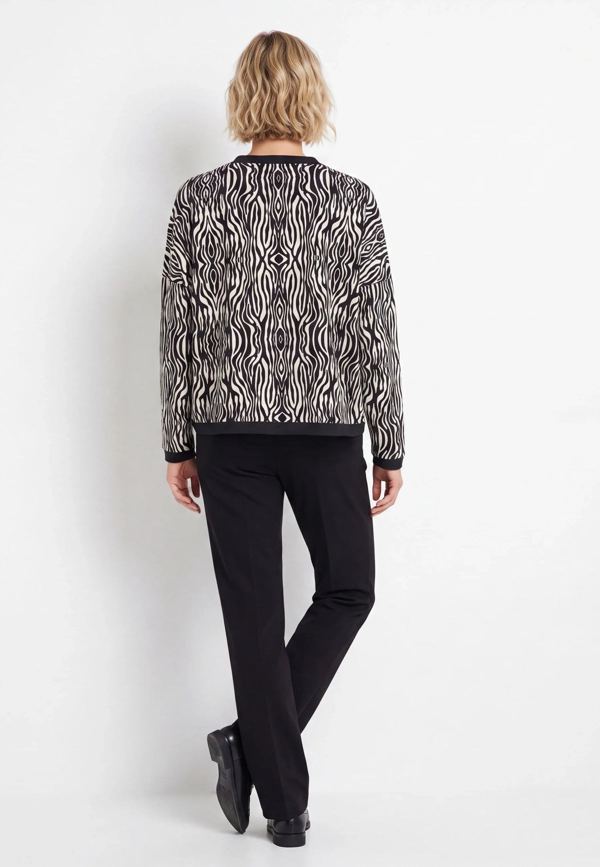 LUUKAA- ASTA Printed Crewneck Top