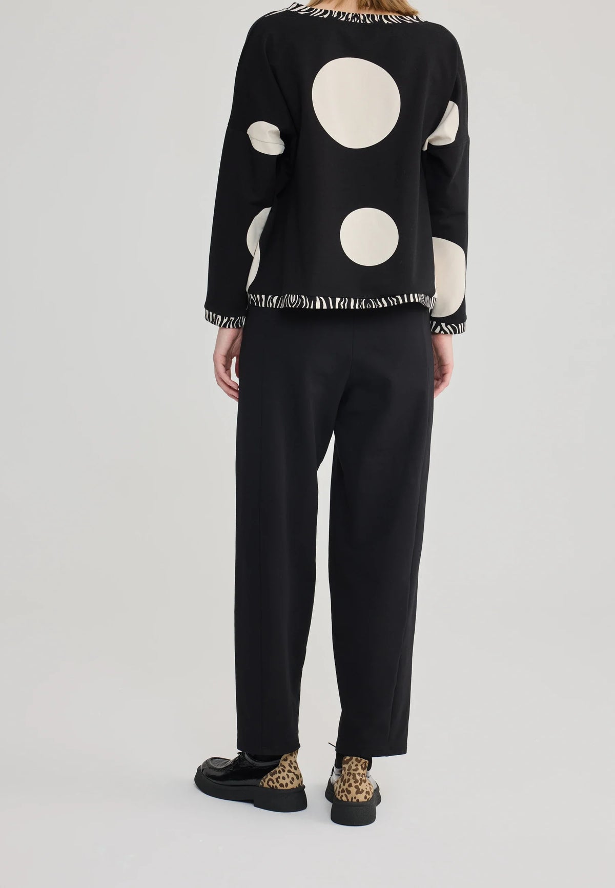 LUUKAA- ASTA Printed Crewneck Top