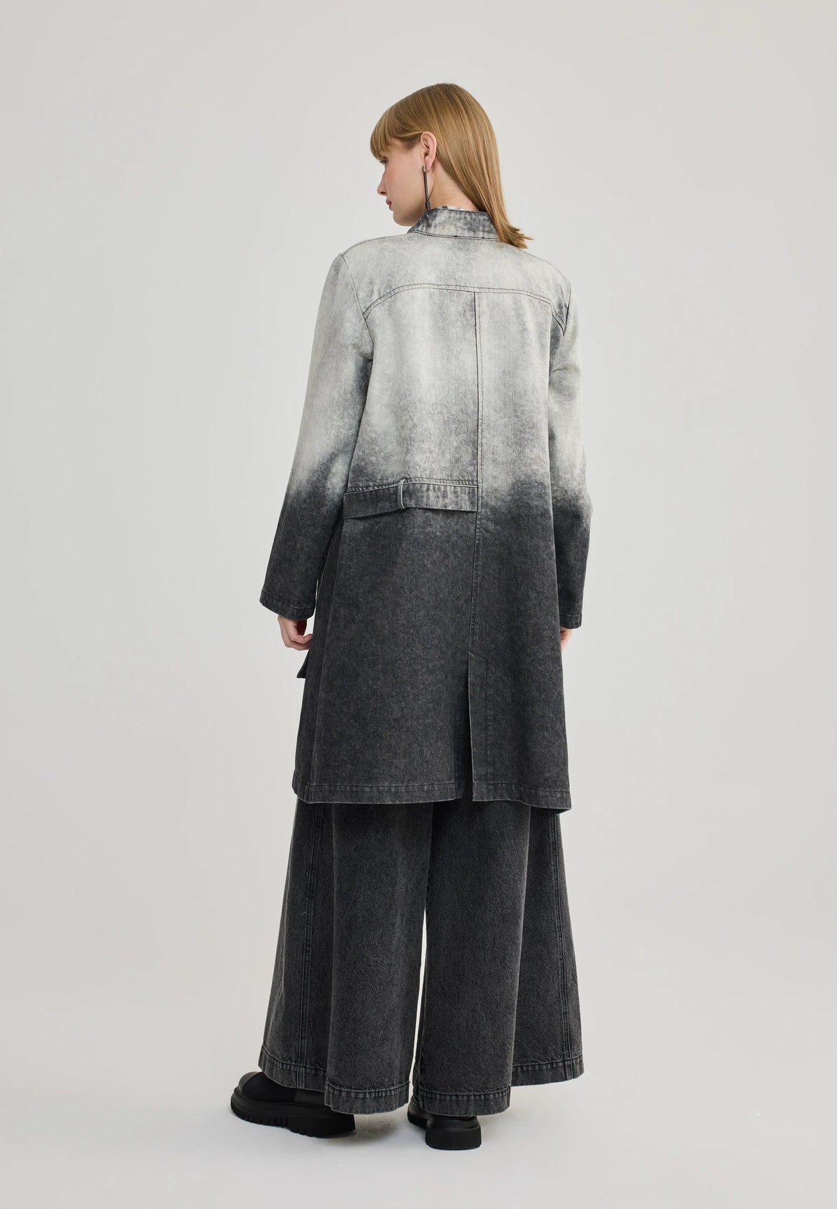 LUUKAA- Piperes Washed Ombre Coat