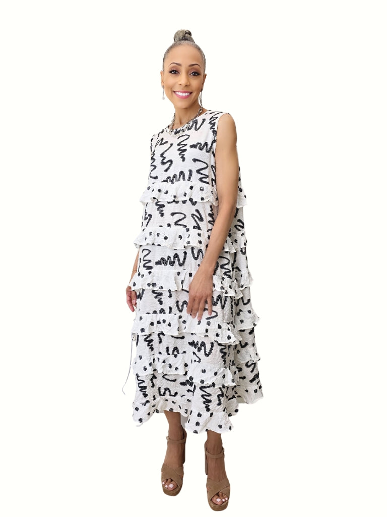 Dress to Kill- Ruffle Tiered Dress