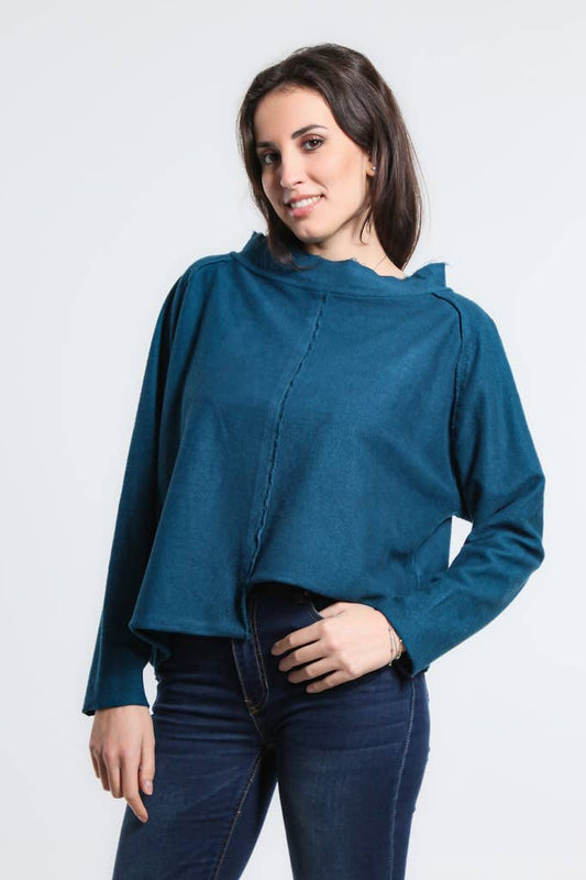 TINA Stephens - Whitney French Terry Seam Top