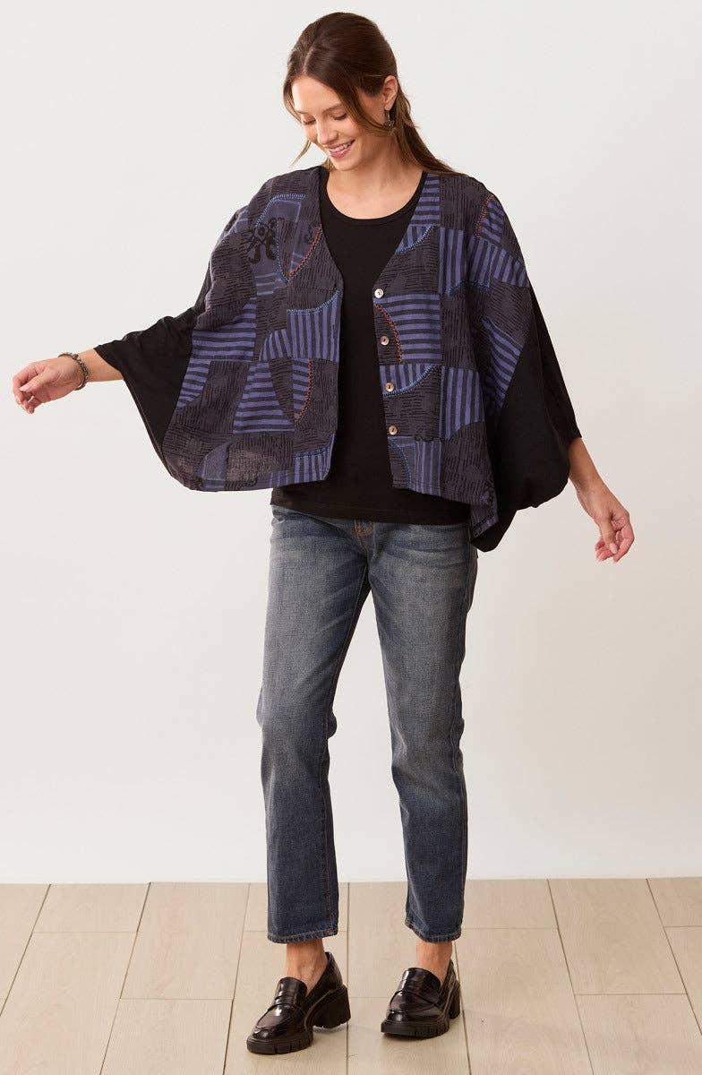 Handwork of India - Zeenal Upcycled Patchwork Top